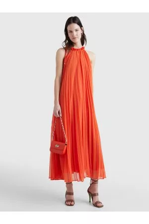 Tommy Hilfiger Kvinder Ærmeløse kjoler - Ombré Sleeveless Pleated Dress
