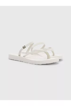 Tommy Hilfiger Kvinder Klipklapper - TH Monogram Strappy Flip-Flops