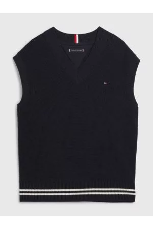 Tommy Hilfiger Drenge Veste - Organic Cotton Knitted Vest