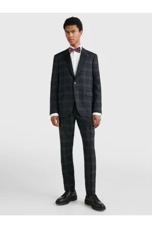 Tommy Hilfiger Mænd Jakkesæt - Black Watch Tartan Suit