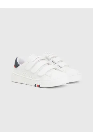 Tommy Hilfiger Drenge Sneakers - Signature Midsole Low-Top Trainers