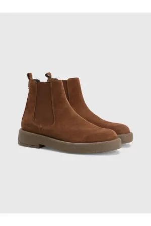 Tommy Hilfiger Mænd Støvler - Suede Chelsea Boot