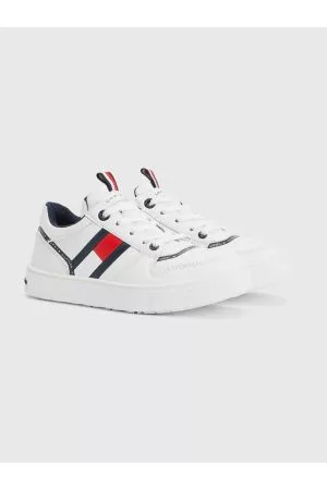 Tommy Hilfiger Drenge Sneakers - Low-Top Lace-Up Flag Trainers