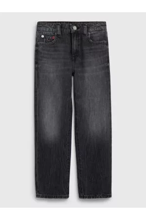 Tommy Hilfiger Piger Jeans - Girlfriend Faded Jeans