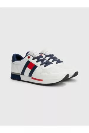 Tommy Hilfiger Drenge Sneakers - Contrast Detail Low-Top Trainers