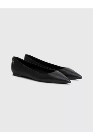 Tommy Hilfiger Kvinder Ballerina - Leather Pointed Toe Ballerinas