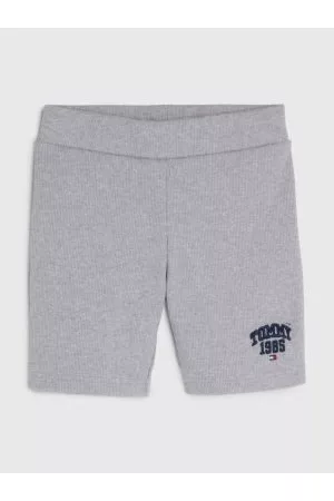 Tommy Hilfiger Piger Shorts - Varsity Ribbed Cycle Shorts