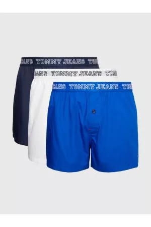 Tommy Hilfiger Mænd Underbukser - 3-Pack Repeat Logo Woven Boxer Shorts