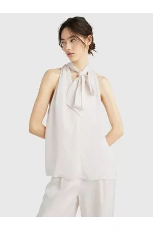 Tommy Hilfiger Kvinder Halternecktoppe - Satin Halter Neck Top