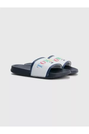 Tommy Hilfiger Drenge Klipklapper - Logo Strap Pool Slides