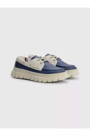 Tommy Hilfiger Flade sko - Colour-Blocked Boat Shoes