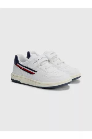 Tommy Hilfiger Drenge Sneakers - Signature Tape Hook And Loop Trainers