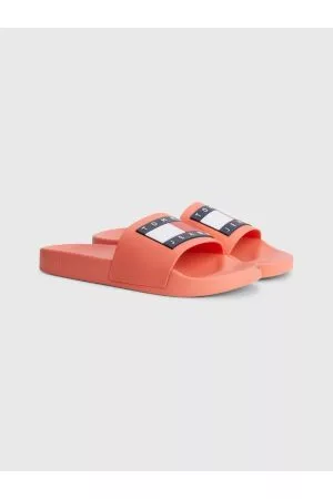 Tommy Hilfiger Kvinder Klipklapper - Flag Logo Pool Slides