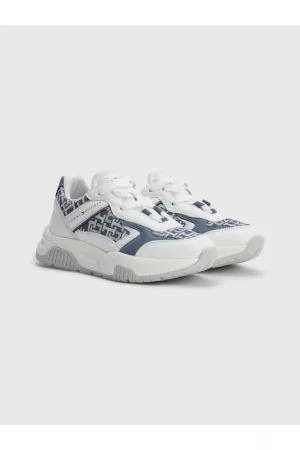 Tommy Hilfiger Piger Sneakers - Monogram Lace-Up Trainers