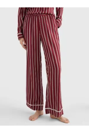 Tommy Hilfiger Kvinder Pyjamas - Tonal Logo Stripe Pyjama Bottoms