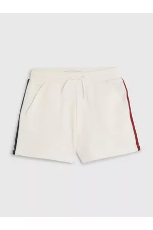 Tommy Hilfiger Piger Shorts - Global Stripe Waffle Shorts