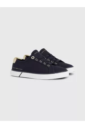 Tommy Hilfiger Kvinder Sneakers - Metallic Lace-Up Trainers