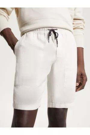 Tommy Hilfiger Mænd Shorts - Harlem Linen Relaxed Utility Shorts