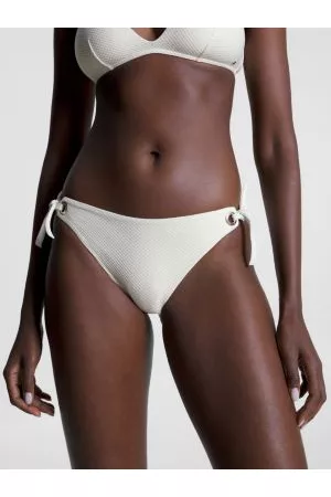 Tommy Hilfiger Kvinder Bikinier - Resort Eyelet Side Tie Bikini Bottoms