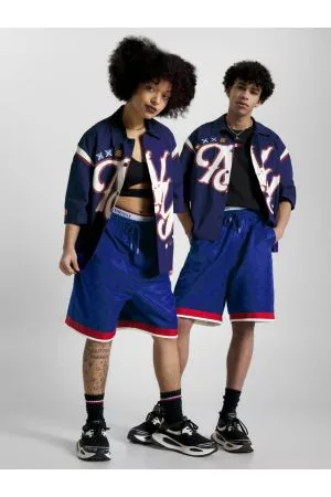 Tommy Hilfiger Mænd Shorts - Checkerboard Logo Waistband Shorts