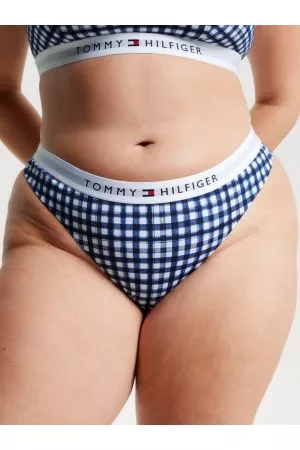Tommy Hilfiger Kvinder Bikinier - Original Gingham Brazilian Bikini Bottoms