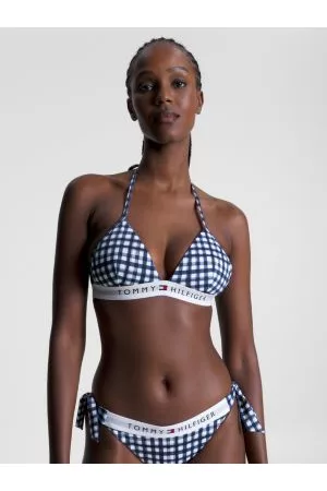Tommy Hilfiger Kvinder Bikinier - Fixed Triangle Padded Bikini Top