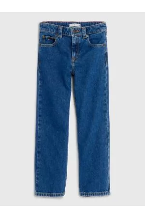 Tommy Hilfiger Piger Jeans - Mid Rise Girlfriend Fit Jeans