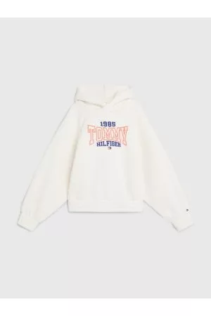 Tommy Hilfiger Piger Sweatshirts - 1985 Collection Varsity Logo Hoody