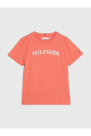 Tommy Hilfiger Piger Kortærmede - Hilfiger Monotype Relaxed Fit T-Shirt