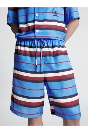 Tommy Hilfiger Mænd Shorts - Crest Monogram Stripe Relaxed Shorts
