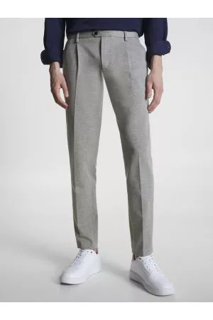 Tommy Hilfiger Mænd Bukser - Hampton Luxe Tapered Punto Milano Trousers