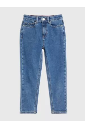 Tommy Hilfiger Piger Jeans - Essential High Rise Tapered Jeans