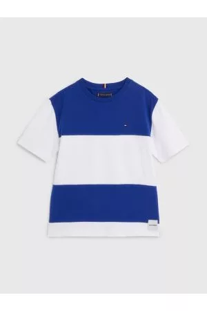 Tommy Hilfiger Drenge Kortærmede - Colour-Blocked Jersey T-Shirt