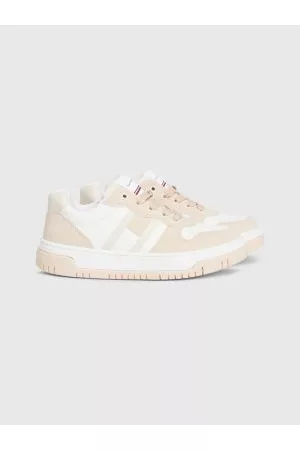 Tommy Hilfiger Piger Sneakers - Flag Lace-Up Trainers