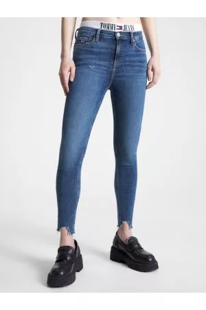 Tommy Hilfiger Kvinder Skinny - Nora Mid Rise Skinny Fit Ankle Jeans