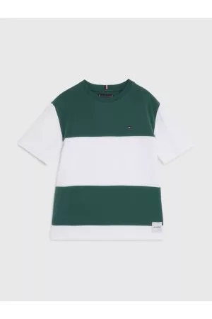 Tommy Hilfiger Drenge Kortærmede - Colour-Blocked Jersey T-Shirt
