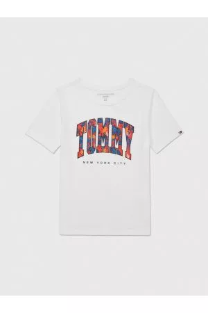 Tommy Hilfiger Drenge Kortærmede - Adaptive Varsity Crew Neck T-Shirt