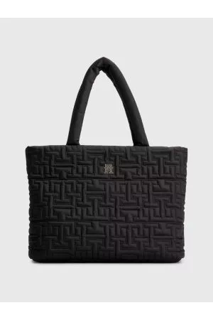 Tommy Hilfiger Kvinder Tasker - Chic Recycled Monogram Quilting Tote