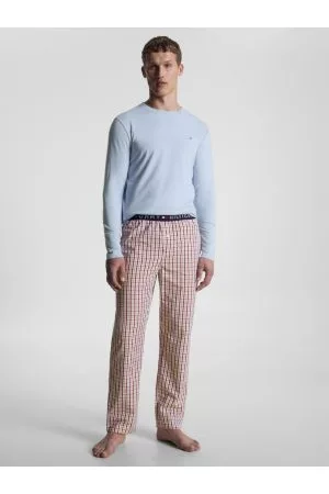 Tommy Hilfiger Mænd Pyjamas - Print Long Sleeve Pyjama Set