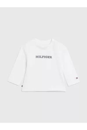 Tommy Hilfiger Langærmede - Hilfiger Monotype Long Sleeve T-Shirt
