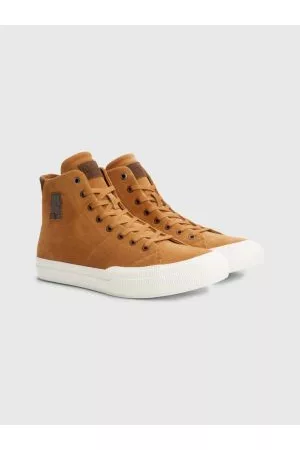 Tommy Hilfiger Mænd High top sneakers - Premium Suede Monogram High-Top Trainers