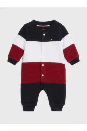 Tommy Hilfiger Bodies - Colour-Blocked Crepe Jersey Coverall
