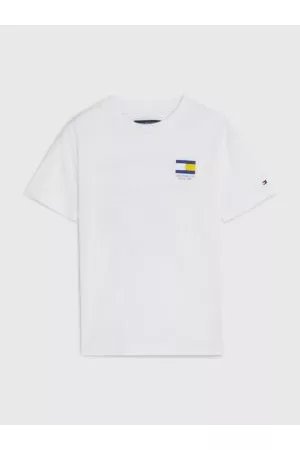Tommy Hilfiger Drenge Kortærmede - Multi Flag T-Shirt