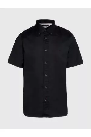 Tommy Hilfiger Mænd Business skjorter - Flex Regular Fit Poplin Shirt