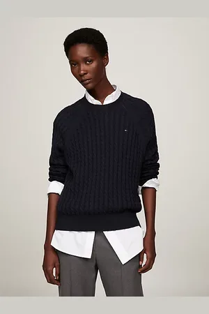 Tommy Hilfiger Mini Cable Knit Relaxed Jumper