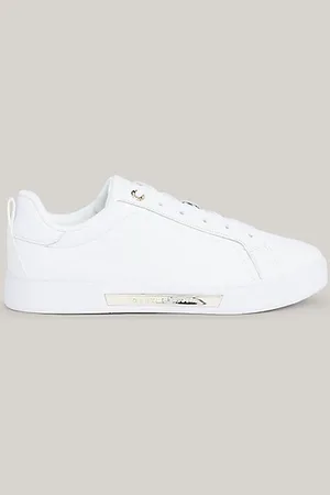 Tommy Hilfiger Leather Cupsole Court Trainers