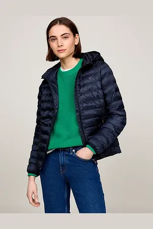 Tommy Hilfiger Down-Filled Hooded Zip-Thru Jacket