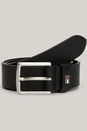 Tommy Hilfiger Kids’ Leather Enamel Flag Belt