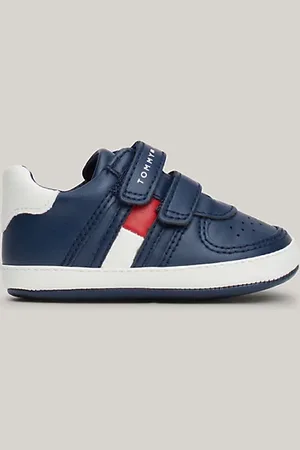 Tommy Hilfiger Flag Hook And Loop Trainers