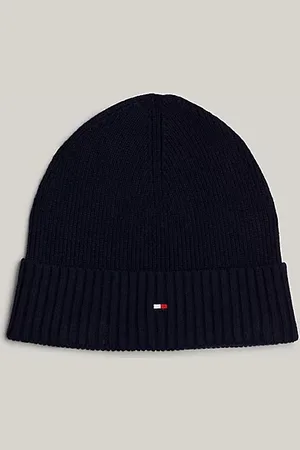 Tommy Hilfiger Hilfiger Flag Beanie with Cashmere